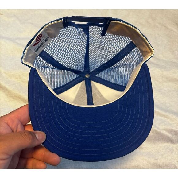 Indianapolis Colts Hat Cap AJD Lucky Stripe Snapback Vintage - Picture 5 of 5